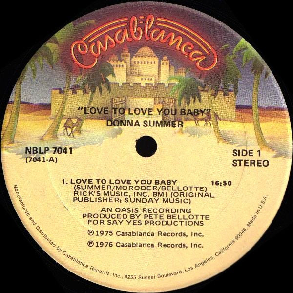 Donna Summer - Love To Love You Baby