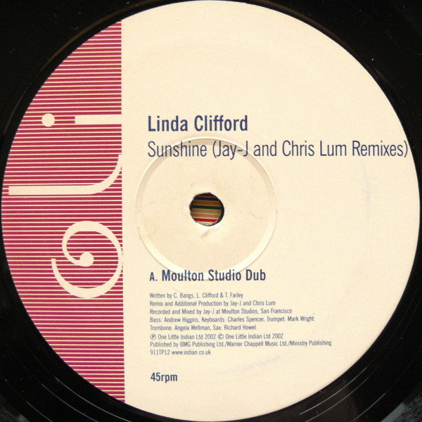 Linda Clifford - Sunshine (Jay-J and Chris Lum Remixes)