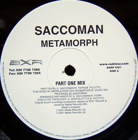 Saccoman - Metamorph