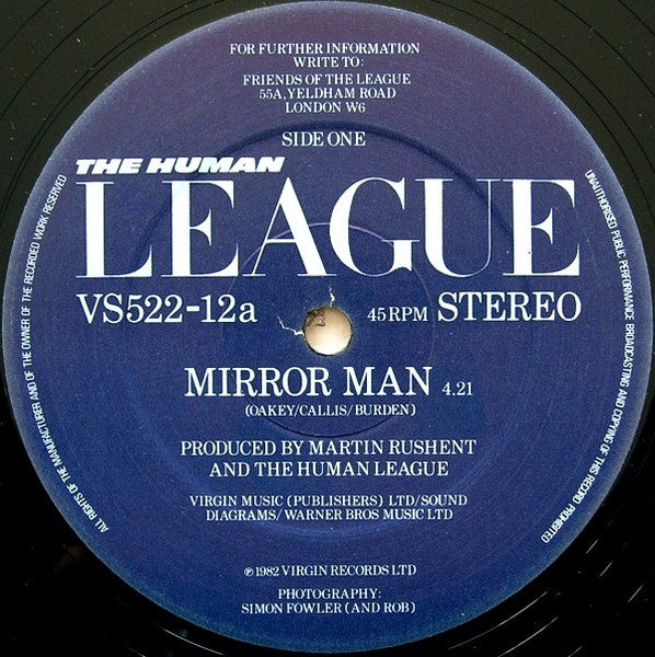 The Human League - Mirror Man