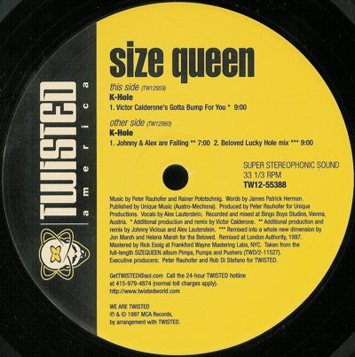 Size Queen - K-Hole