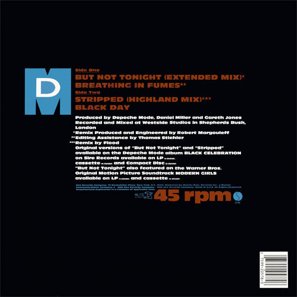 Depeche Mode - But Not Tonight