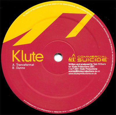 Klute - Tranceformat / Dunno