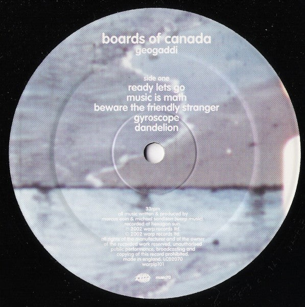 Boards Of Canada - Geogaddi