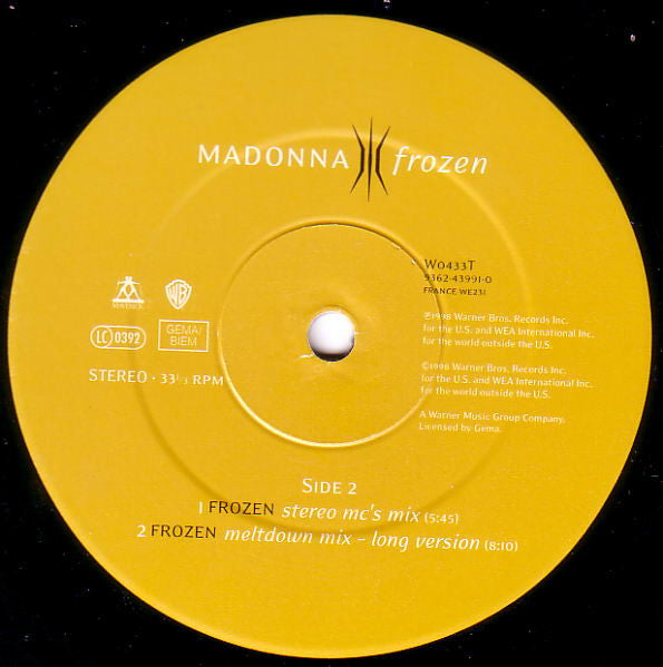 Madonna - Frozen