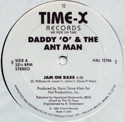 Daddy 'O' & The Ant Man - Jam On Bass
