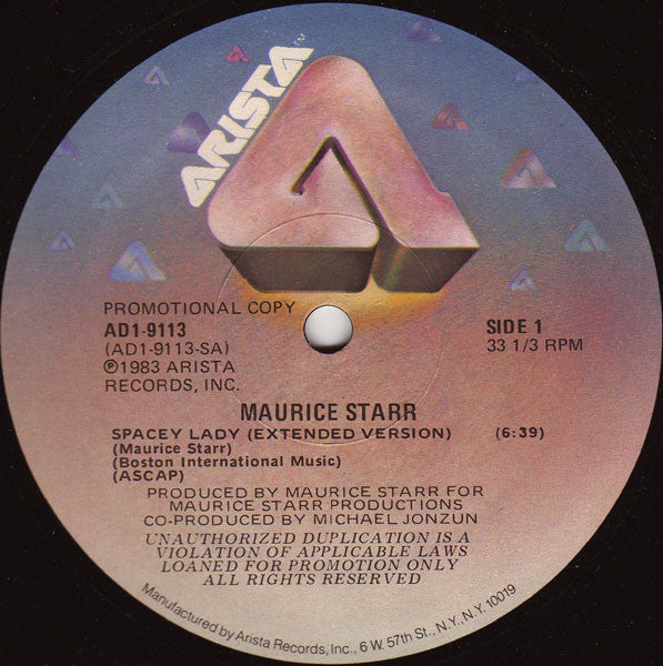 Maurice Starr - Spacey Lady