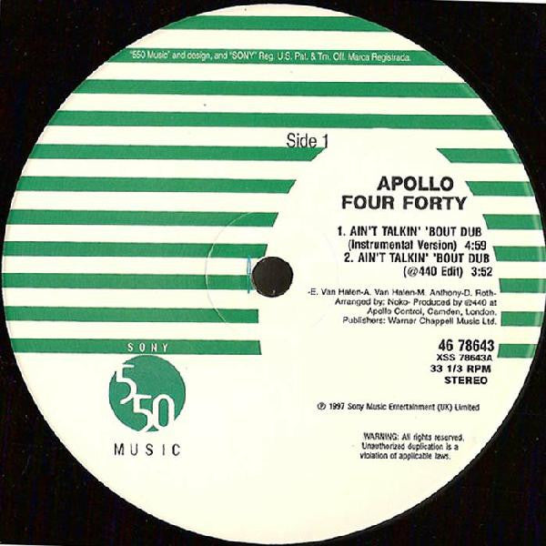 Apollo 440 - Ain't Talkin' 'Bout Dub