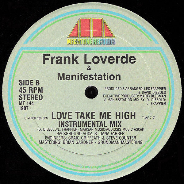 Frank Loverde - Love Take Me High