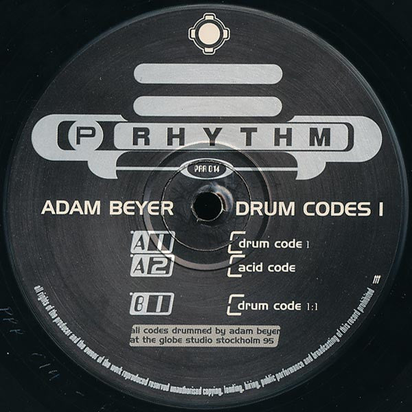 Adam Beyer - Drum Codes 1