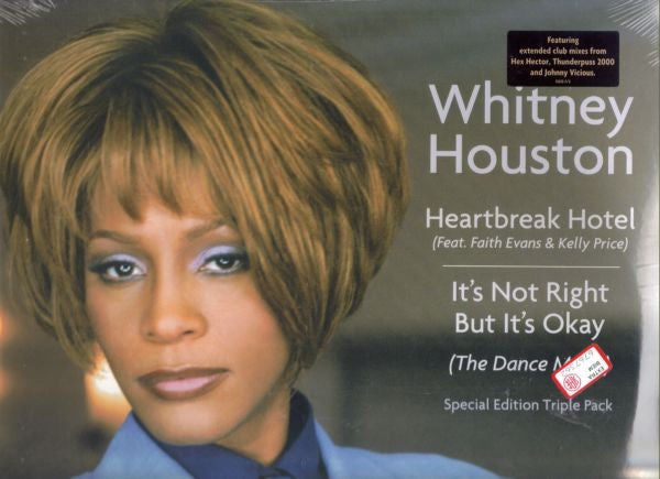 Whitney Houston - Heartbreak Hotel / It's Not Right But It's Okay (The Dance Mixes)