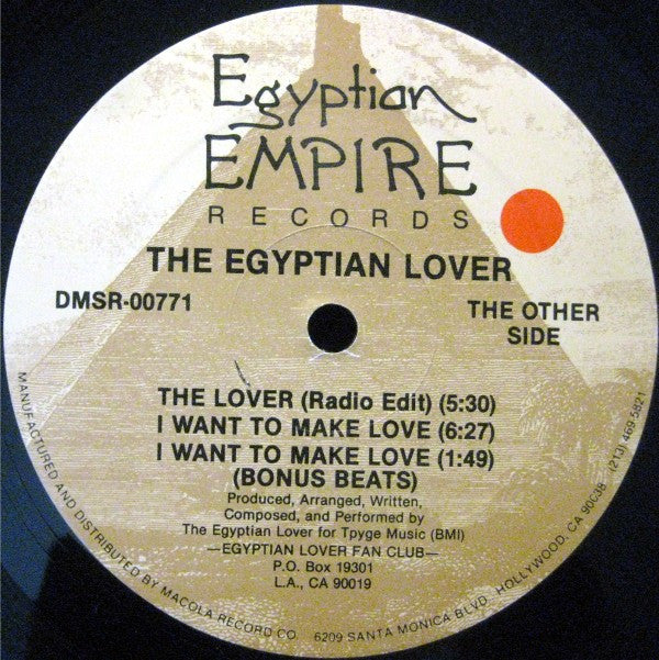 Egyptian Lover - The Lover (Long Version)