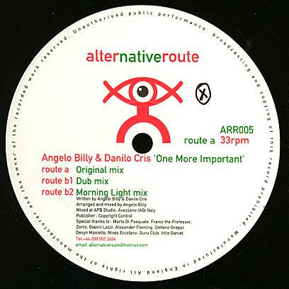 Angelo Billy - One More Important