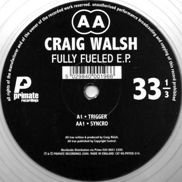 Craig Walsh - Fully Fueled E.P.