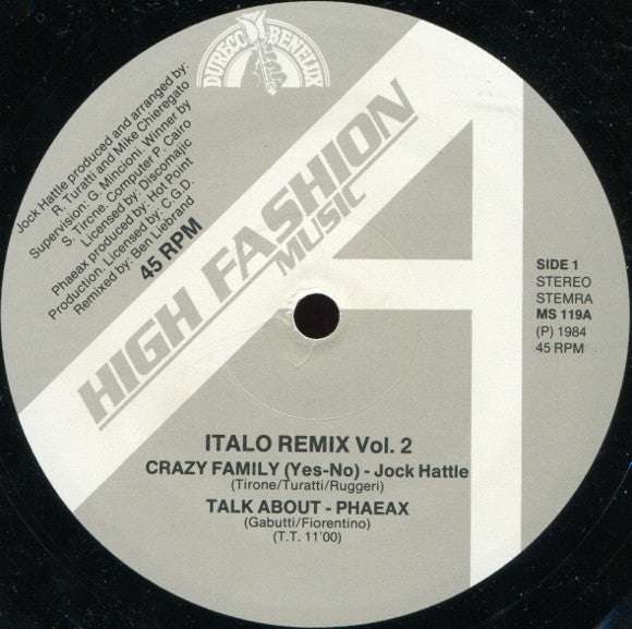 Various - Italo Remix Volume 2