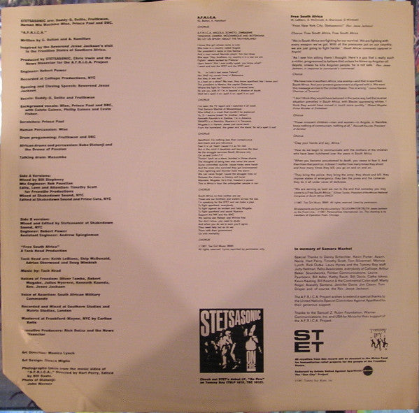 Stetsasonic - A.F.R.I.C.A.