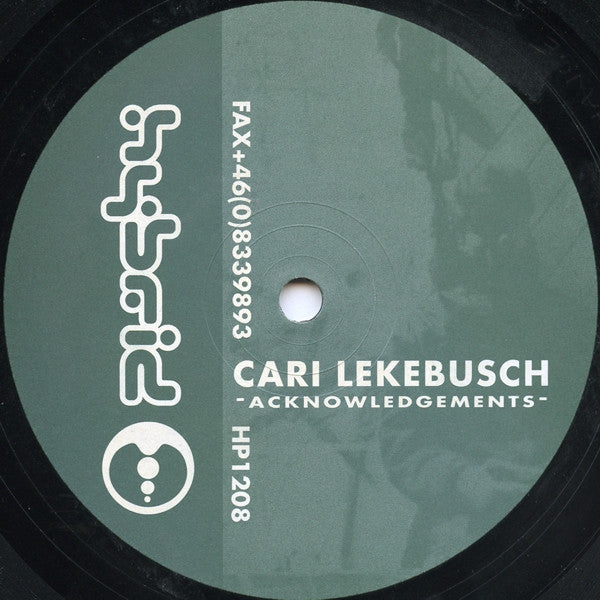 Cari Lekebusch - Acknowledgements