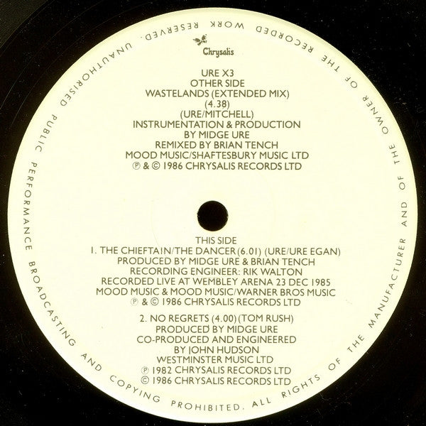 Midge Ure - Wastelands