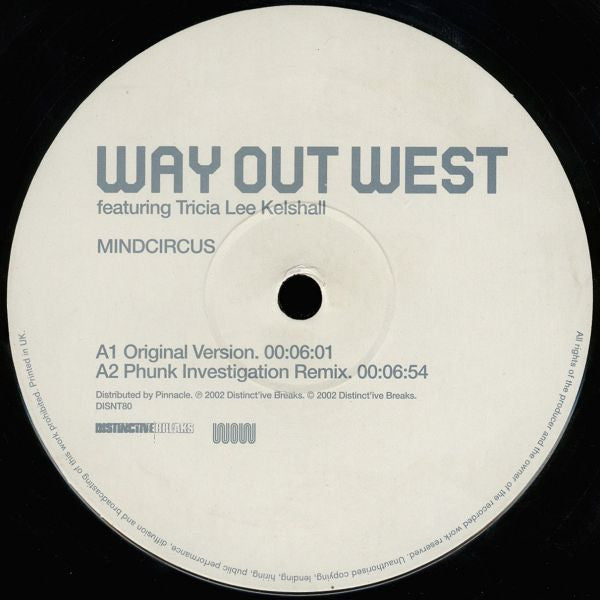 Way Out West - Mindcircus (12 Inch No.1)