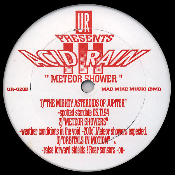 Acid Rain III - Meteor Shower