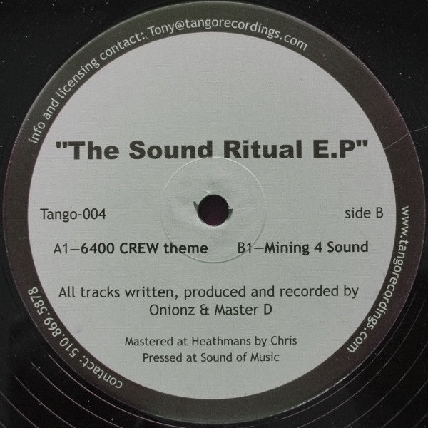 The Sound Ritual E.P by Elektrik Soul Brothers – Record Selector