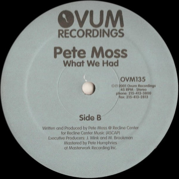 Pete Moss - In Your Head