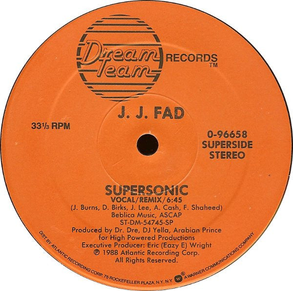 J.J. Fad - Supersonic