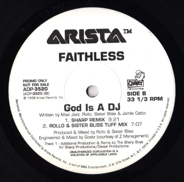 Faithless - God Is A DJ