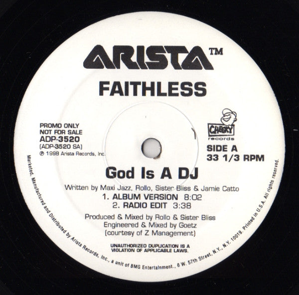 Faithless - God Is A DJ