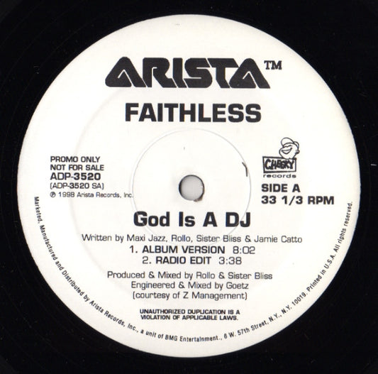 Faithless - God Is A DJ