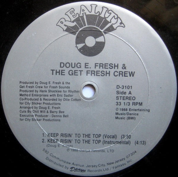 Doug E. Fresh And The Get Fresh Crew - Keep Risin' To The Top b/w Guess? Who?