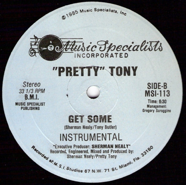 Pretty Tony - Get Some