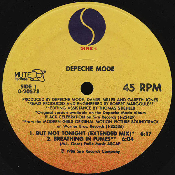 Depeche Mode - But Not Tonight