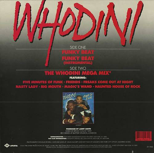 Whodini - Funky Beat