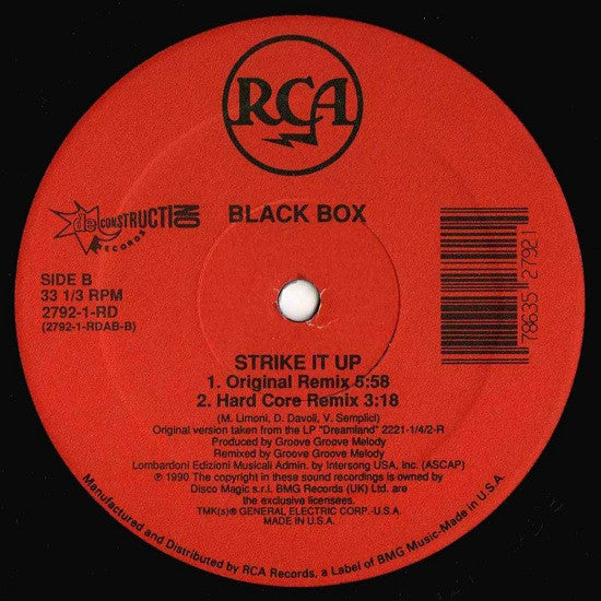 Black Box - Strike It Up