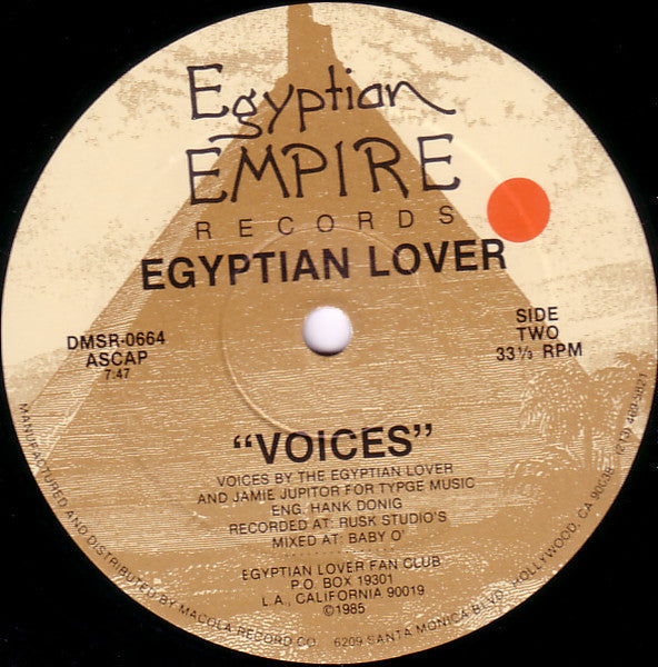 Egyptian Lover - Girls