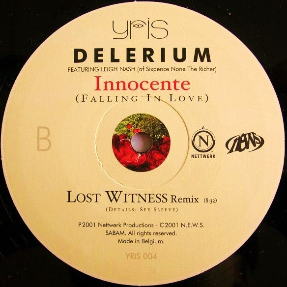 Delerium - Innocente (Falling In Love) (Mr Sam / Lost Witness Mixes)