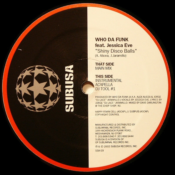 Who Da Funk - Shiny Disco Balls
