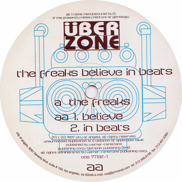 Überzone - The Freaks Believe In Beats
