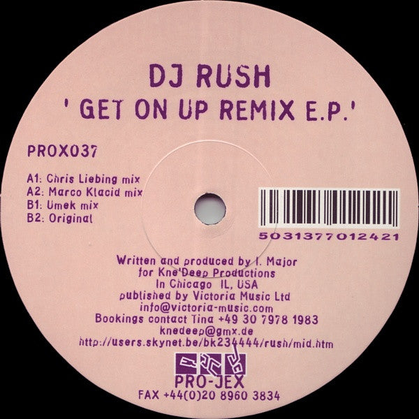 DJ Rush - Get On Up Remix E.P.