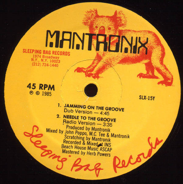 Mantronix - Needle To The Groove