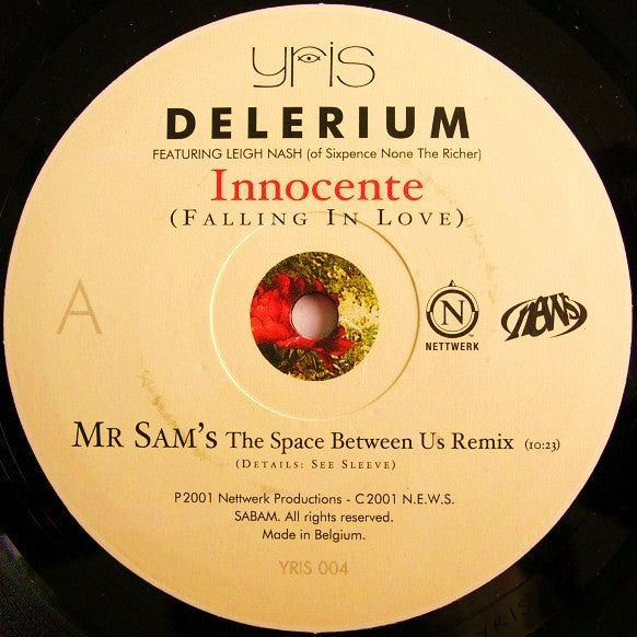 Delerium - Innocente (Falling In Love) (Mr Sam / Lost Witness Mixes)