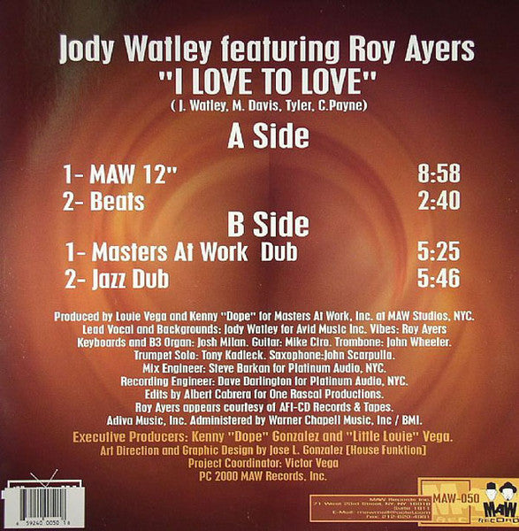 Jody Watley - I Love To Love