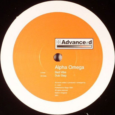 Alpha Omega - Bad Vibe / Dub Step