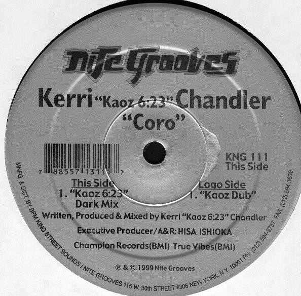 Kerri Chandler - Coro
