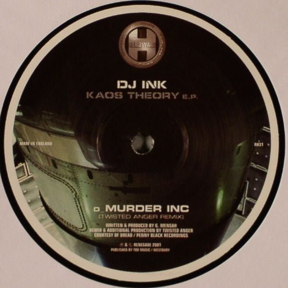 DJ Ink - Kaos Theory E.P.
