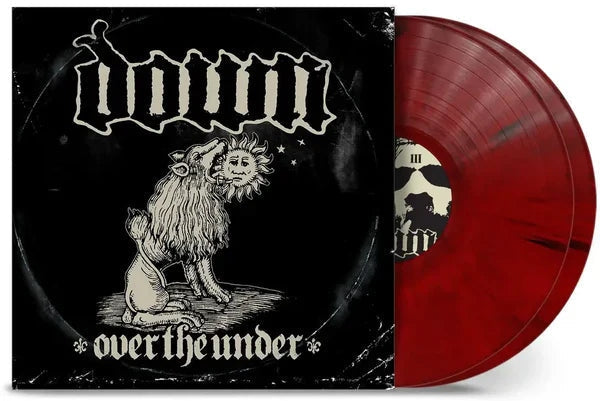 Down (3) - Over The Under [RED w/ BLACK MARBLE]
