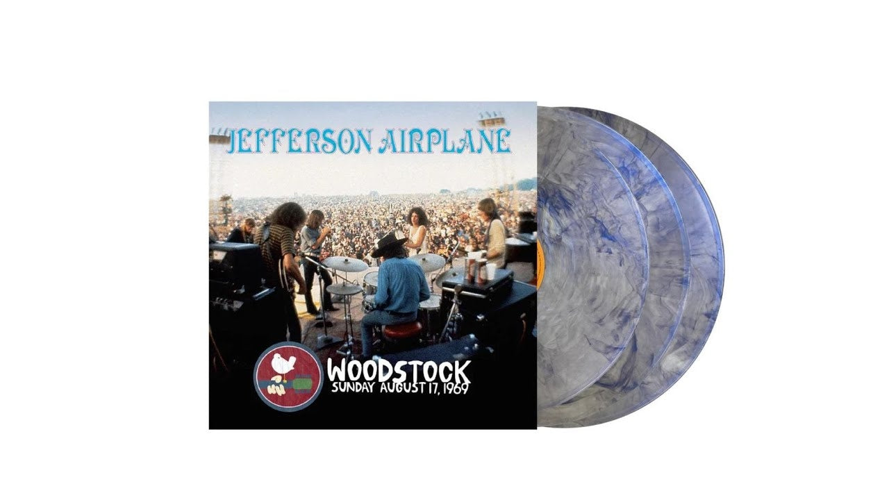 Jefferson Airplane - Woodstock (Sunday August 17, 1969) (3LP, Iridescent Blue "Clouds Breaking" Vinyl, Ltd. 1000 Copies)