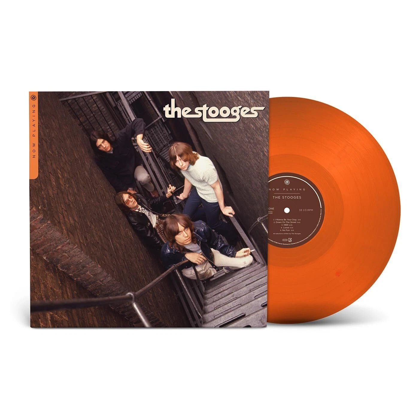 The Stooges - Now Playing [ORANGE VINYL]