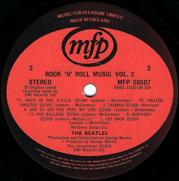 Beatles, The - Rock 'N' Roll Music Vol. 2